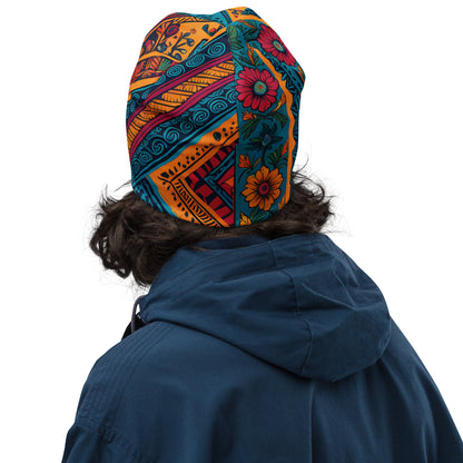 Zaraguate All-Over Print Beanie 09082024d1