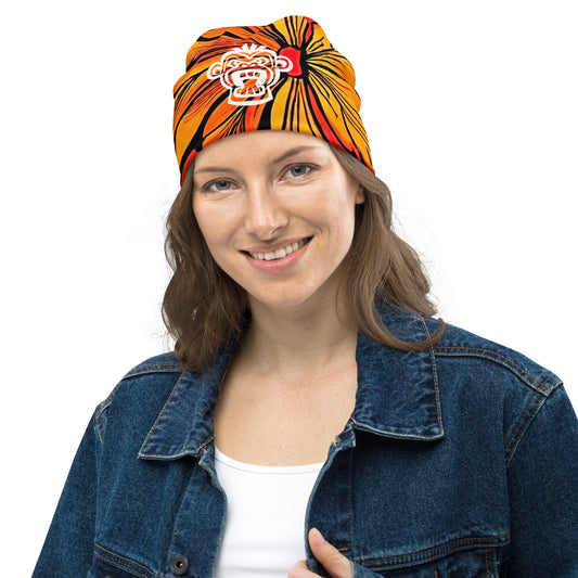 Zaraguate All-Over Print Beanie 09082024e1