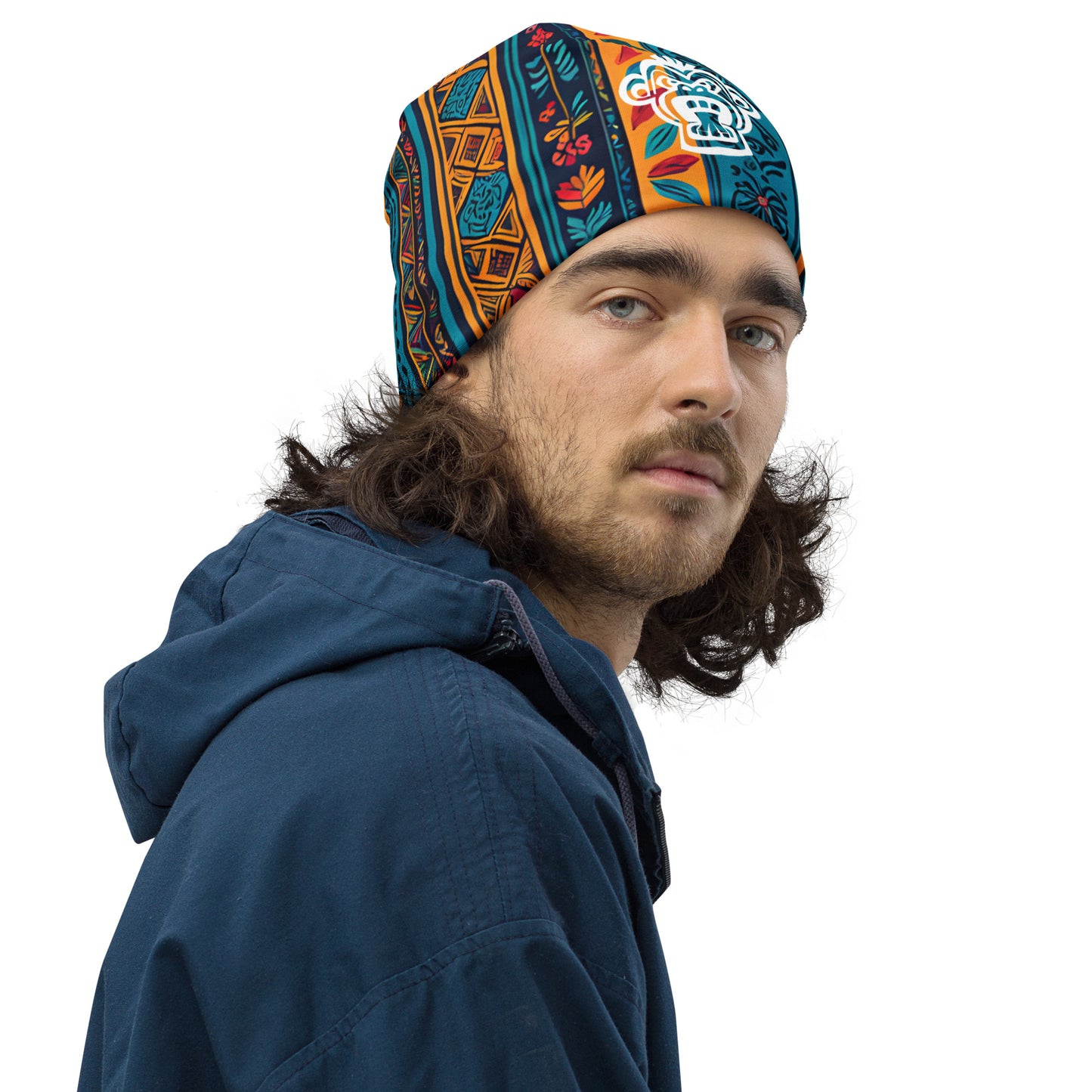 Zaraguate All-Over Print Beanie 09082024d1