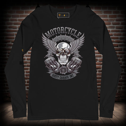 Motorcycle Biker Long Sleeve Tee 10092024a2