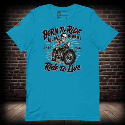 Born to Ride Biker T-Shirt 11082024b1