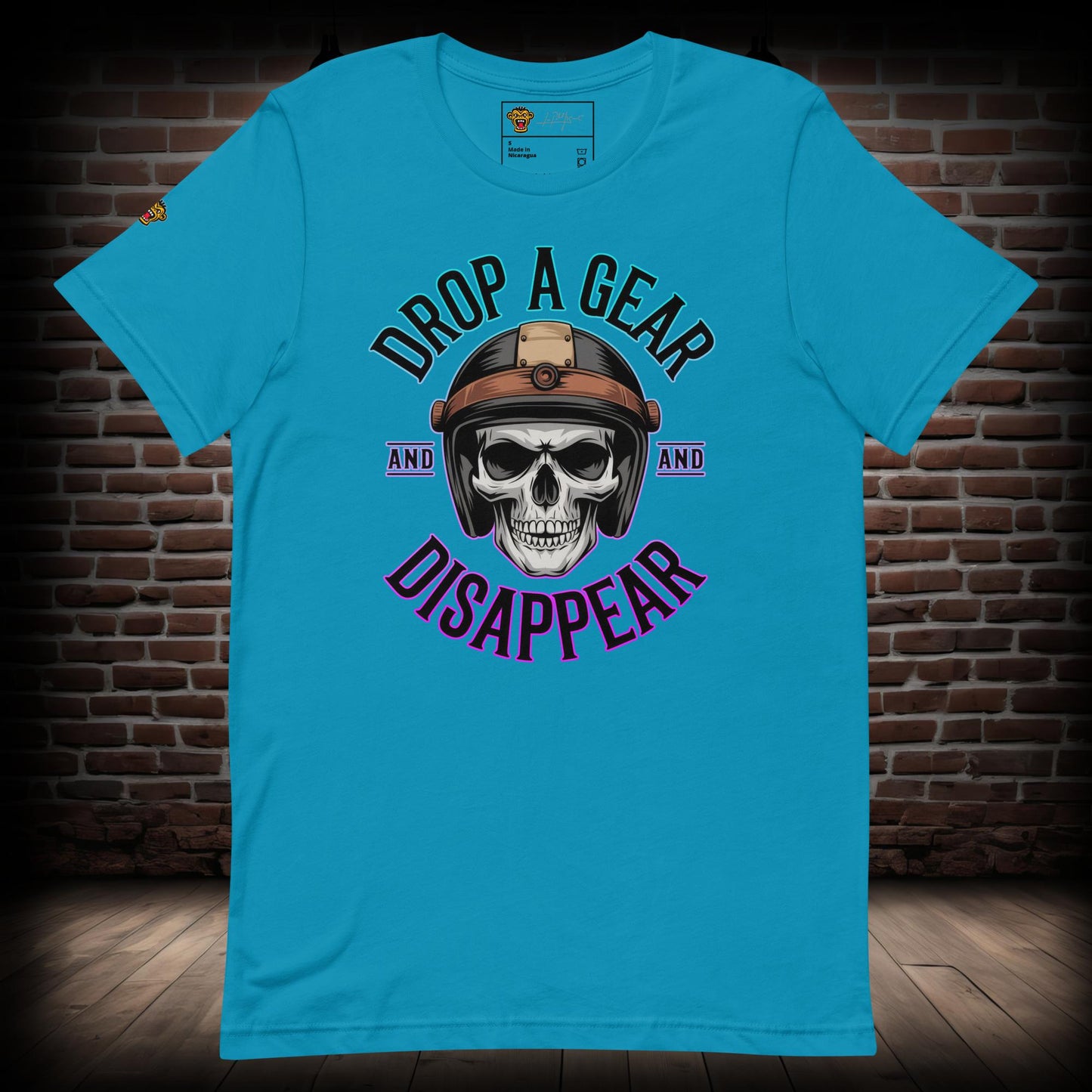 Drop a Gear Biker T-Shirt 07092024e1