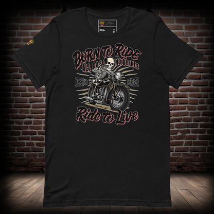 Born to Ride Biker T-Shirt 11082024b1