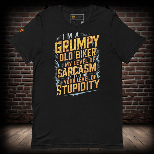 Grumpy Old Biker T-Shirt 19082024c1