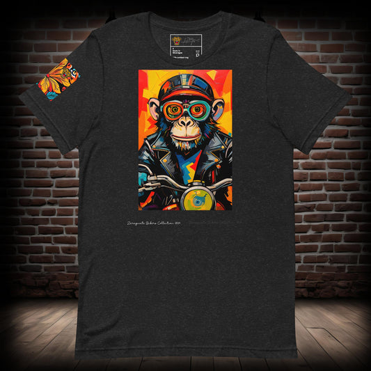 Monkey Biker T-Shirt 08082024i1