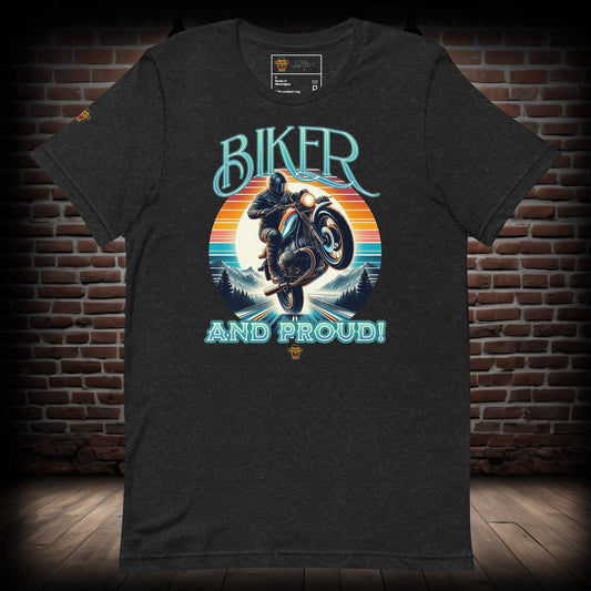 Biker and Proud Biker T-Shirt 30082024g1