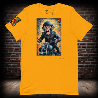 Monkey Biker T-Shirt 08082024f1