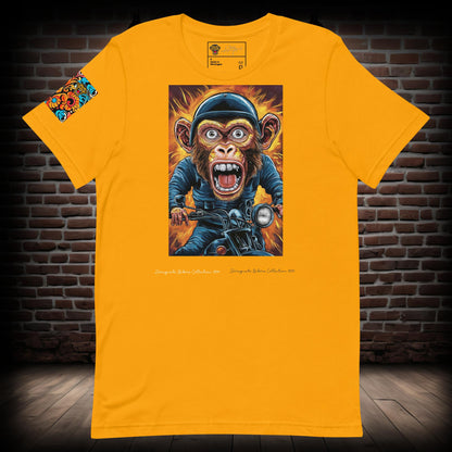 Monkey Biker T-Shirt 08082024l1