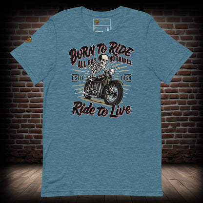 Born to Ride Biker T-Shirt 11082024b1