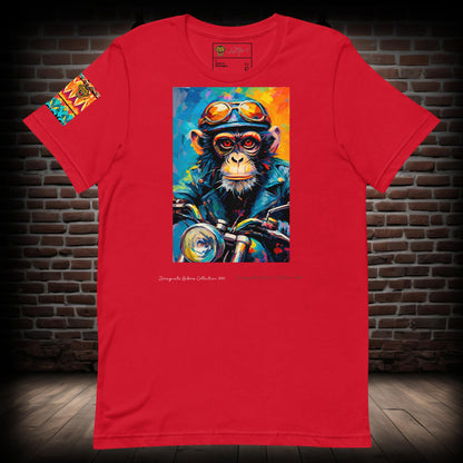 Monkey Biker T-Shirt 08082024g1