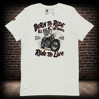 Born to Ride Biker T-Shirt 11082024b1