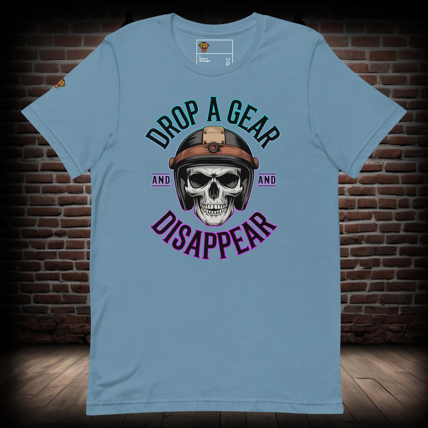 Drop a Gear Biker T-Shirt 07092024e1