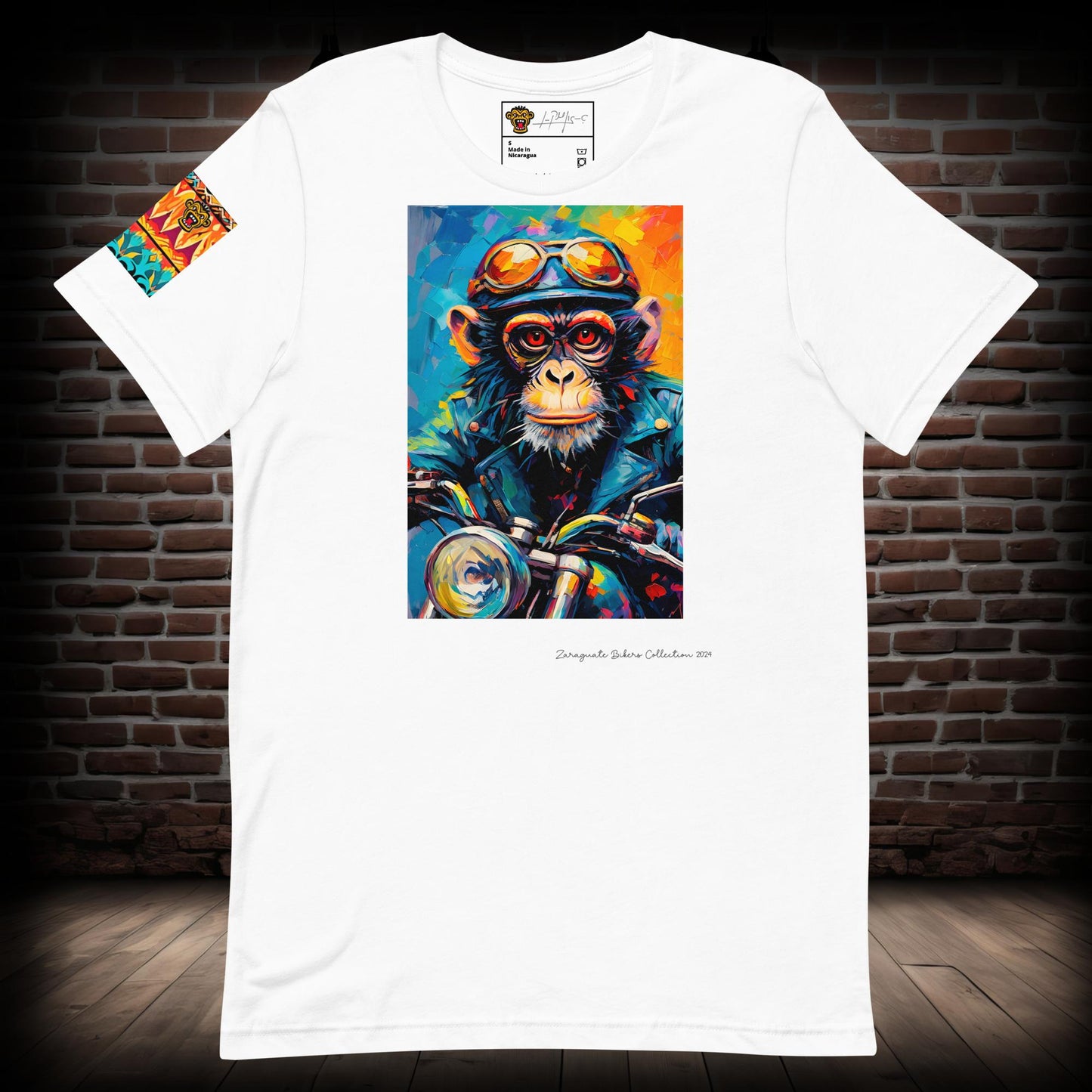 Monkey Biker T-Shirt 08082024g1