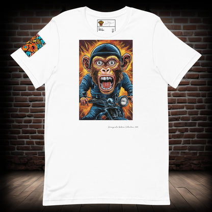 Monkey Biker T-Shirt 08082024l1