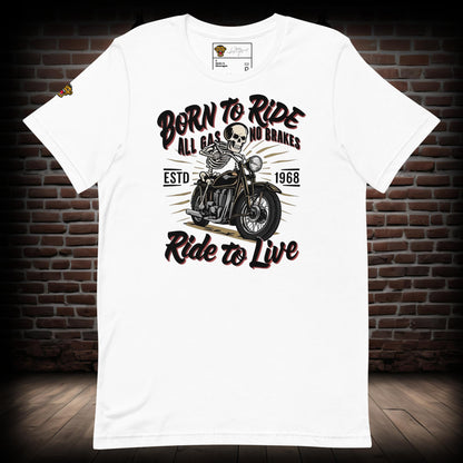 Born to Ride Biker T-Shirt 11082024b1