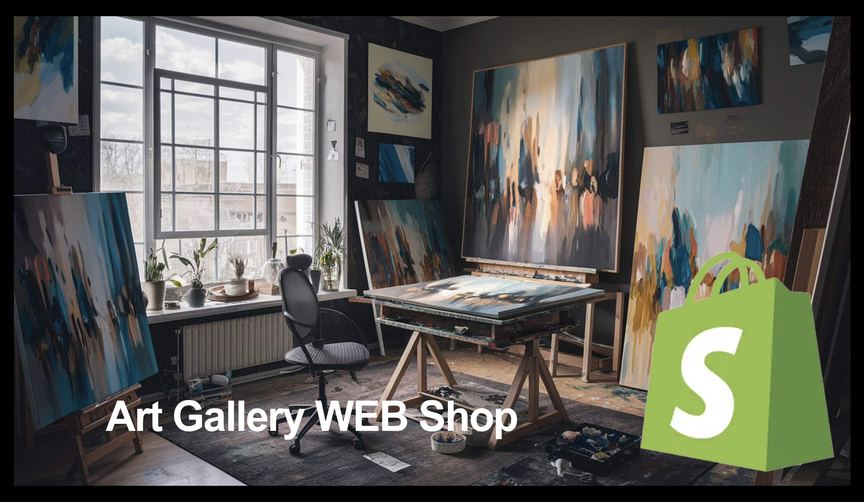 Galeria de Arte en Shopify